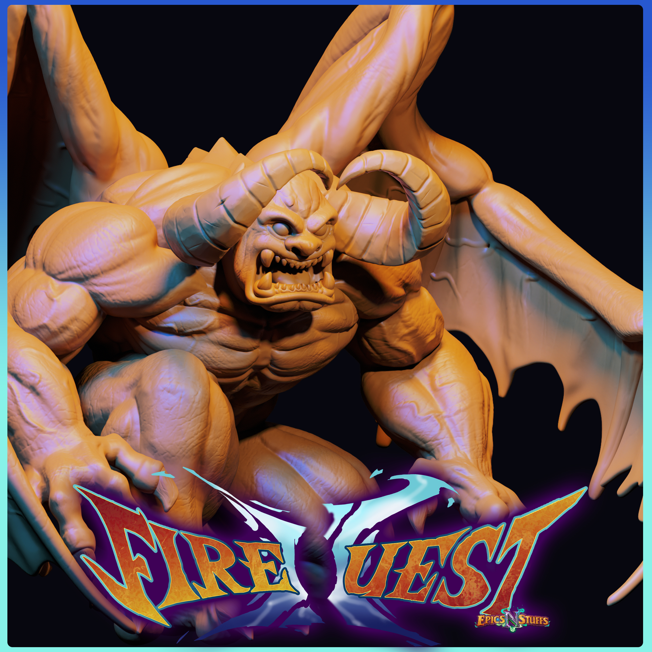 Aggro, Demon Form, Fire Quest II Statue - Pre-Supported
